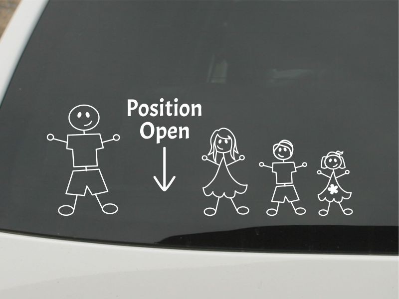 Position Open Stickers