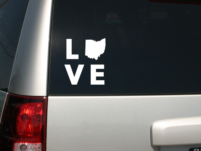 Love State Sticker