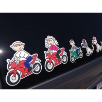 Full Color Family Stickers