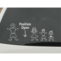 Position Open Stickers